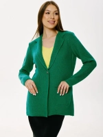 Пиджак вязаный, кардиган на пуговице.