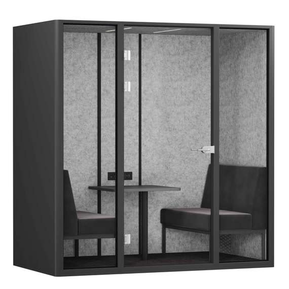 SoundCube RV QUATTRO з/с-глухая SDC-2.2-WA Антрацит/Зимний Лес/Черный/Антрацит/Прозрачный/Серый 2200*