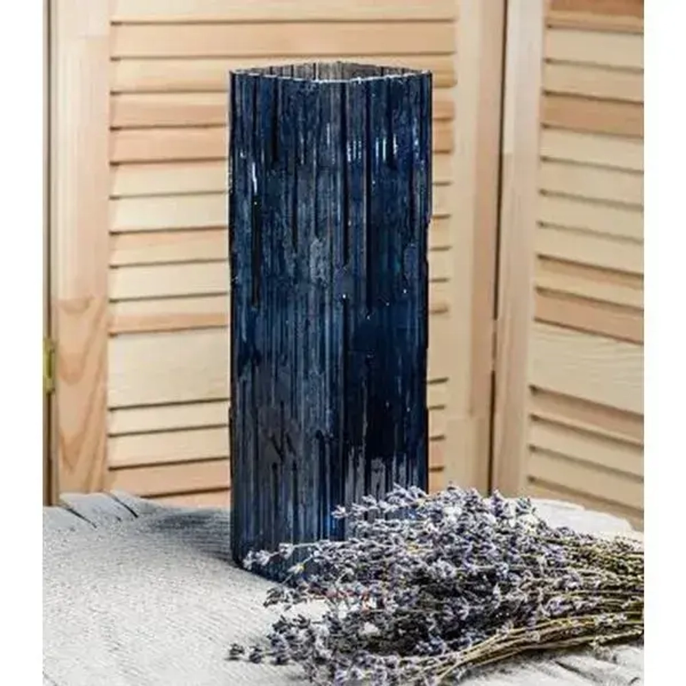 Ваза Квадро большая 105мм*105мм h-350мм Ночное небо