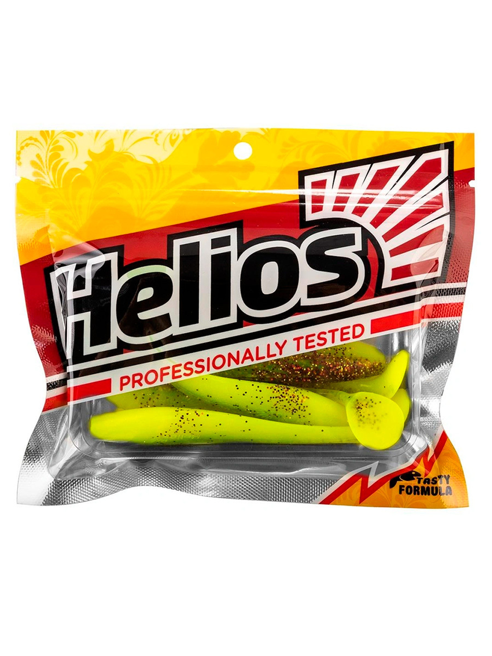 Виброхвост Helios Zander 4"/10,2см Blue Lime 5шт. (HS-36-040)