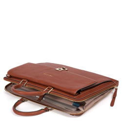 Портфель Piquadro Dafne Business CA5511DF/CU коричневый натур.кожа