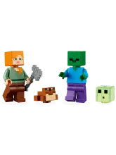 Конструктор Minecraft 21240 Болотное приключение