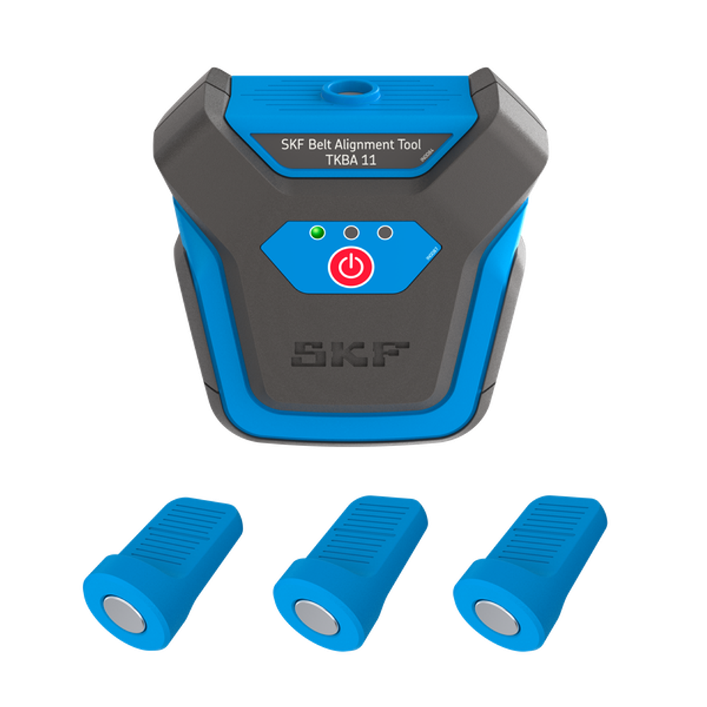 Базовая выверка шкивов, со стороны шкива, красный лазер, 1 лазерный блок TKBA 11