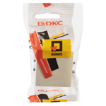 Кнопка одноклавишная модульная, "Avanti", "Ванильная дымка", 2 модуля