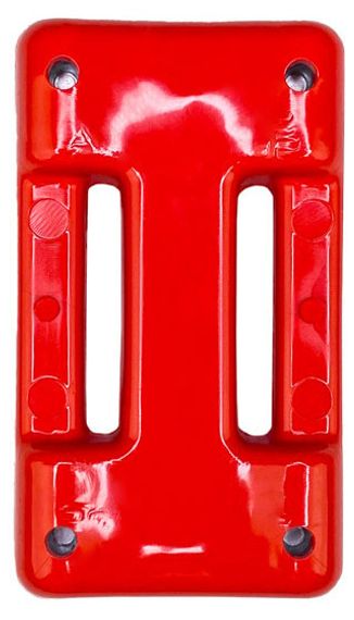 Груз обтекаемый полумягкий Scorpena 1 кг Elite красный