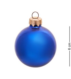 Элита НФШ-1066/8 Ел. украшение Шар «Синий» 60 мм