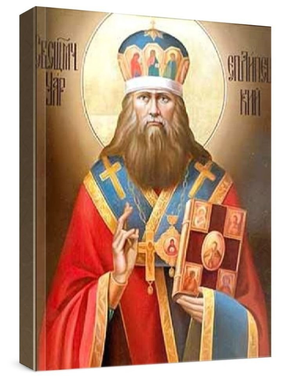 Уар Липецкий (рукописная икона)