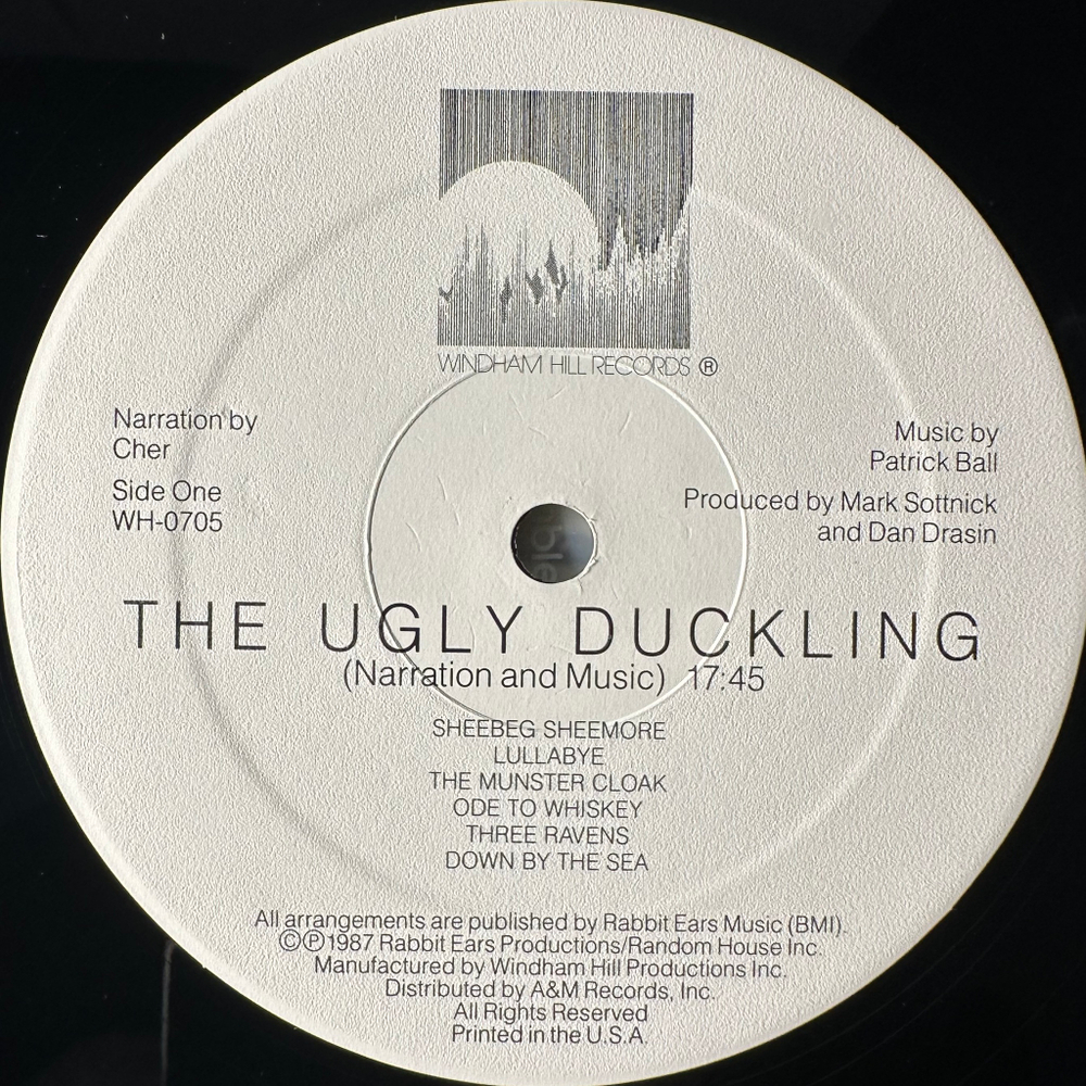 Hans Christian Andersen, Cher, Patrick Ball ‎– The Ugly Duckling (США 1987г.)