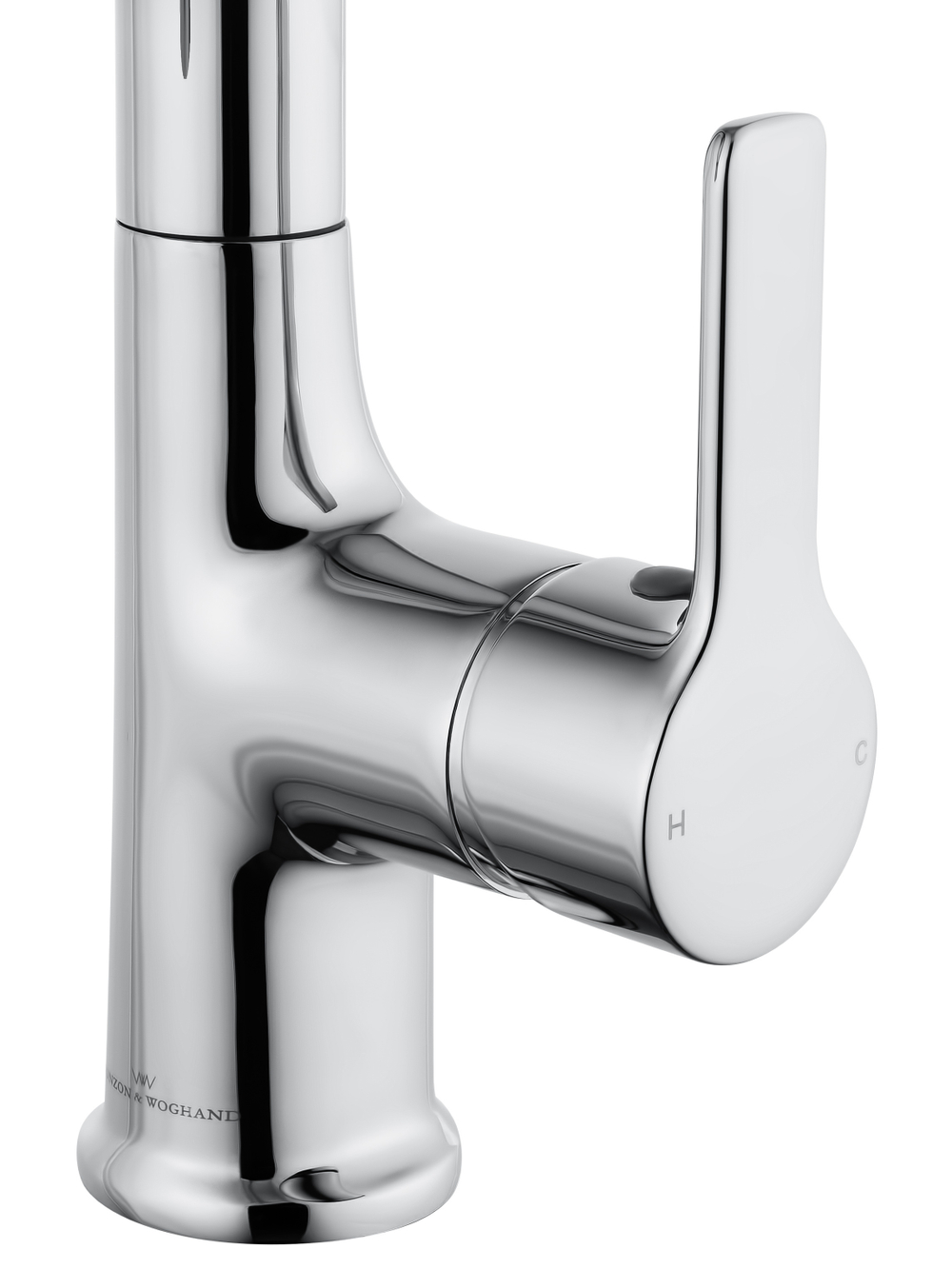 Смеситель для раковины с выдвижным изливом WONZON & WOGHAND, Хром (WW-FE01L212-CR)