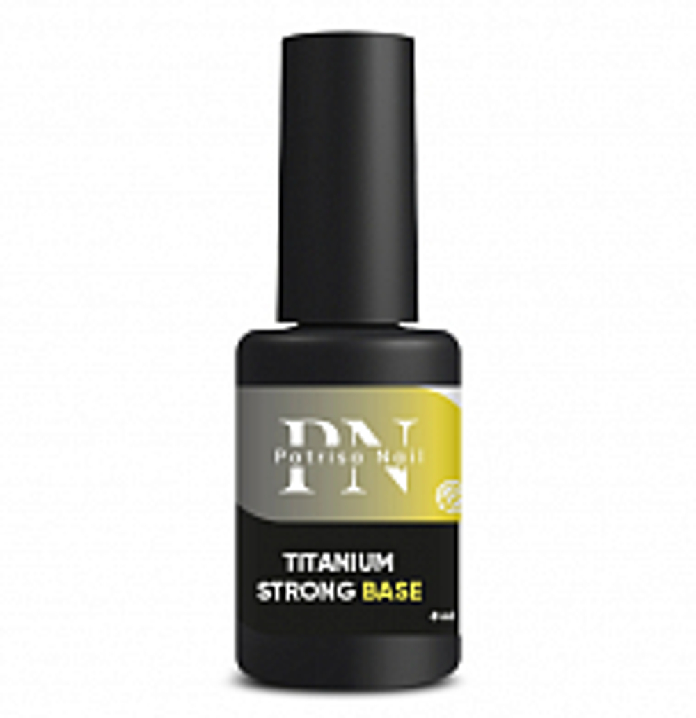 Patrisa Nail Titanium Strong Base база для гель-лака, средняя вязкость 8 мл