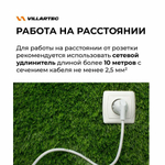 Электропила цепная электрическая VILLARTEC SE 185