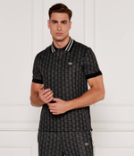 Поло Lacoste - черный(DH1417)