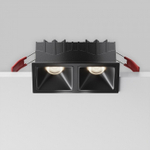 Встраиваемый светильник Maytoni Alfa LED DL043-02-10W4K-SQ-B-1