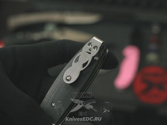Складной нож Steelclaw Карачун-01 c клинком из стали D2, рукоять G10