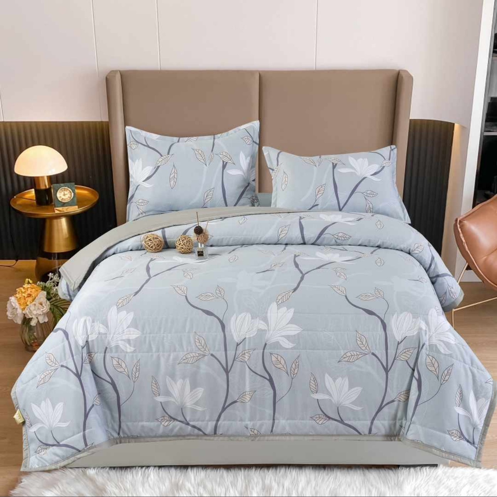 КПБ Кит С Одеялом МУН ШЕЛК 2сп АКЦИЯ !!! (от 10шт цена 5900тн)