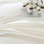 Комплект постельного белья Однотонный Сатин Вышивка на резинке CHR037