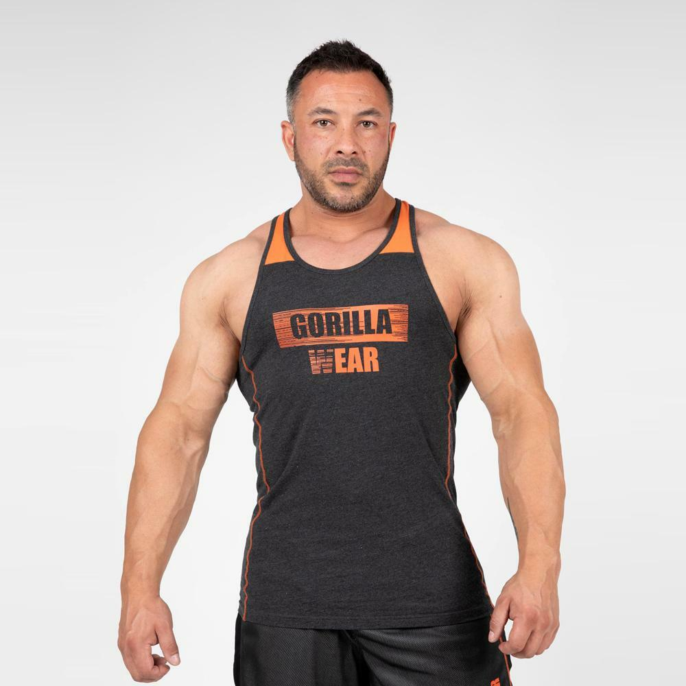 Майка GORILLA Wallace Tank Top Grey/Orange