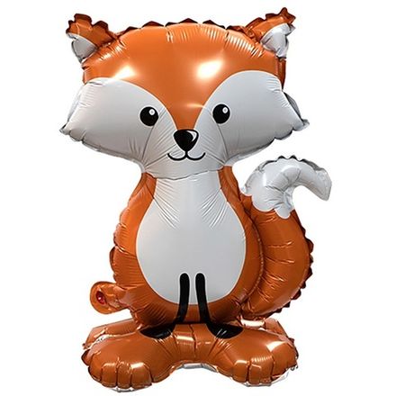 Объемная фигура на подставке "Рыжая лисичка"