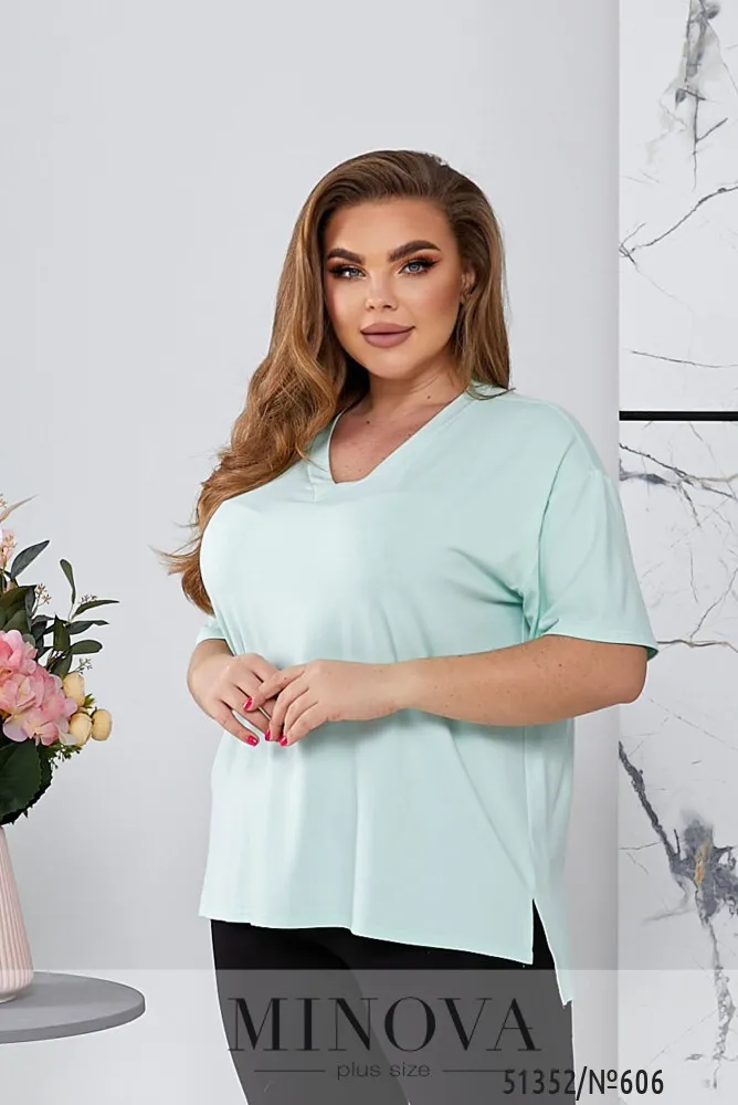 Футболка 606-ментол Minova
