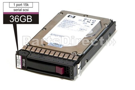 Жесткий диск HPE 375868-B21 HP 36-GB 3G 15K 3.5 SAS