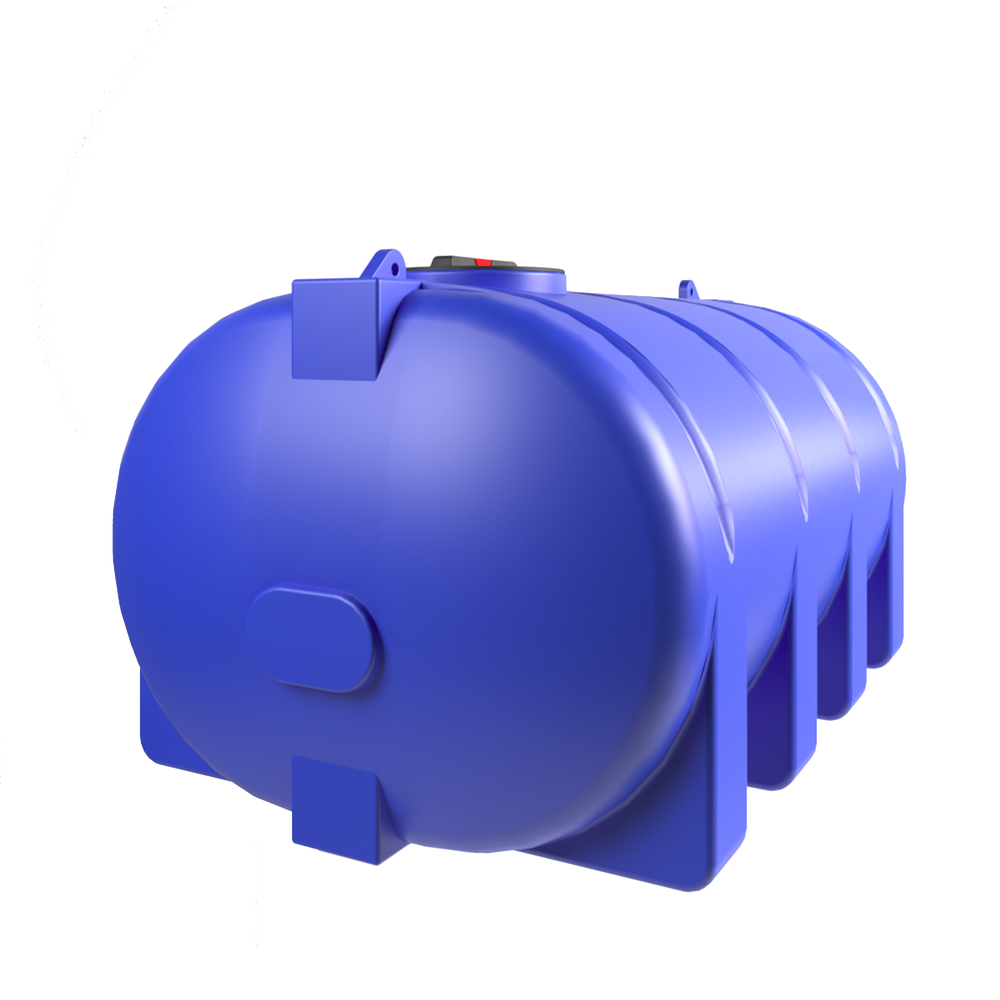 Ёмкость горизонтальная 10000л Политим 10000 л.(3660x2200x1880см;синий) - арт.560783