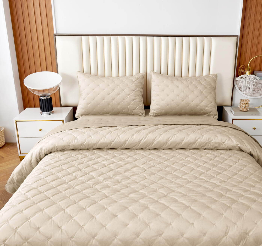 Покрывало 240x260 Sofi De MarkO Лея кремовое