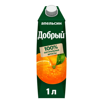 Нектар Добрый апельсиновый неосветленный 1 л