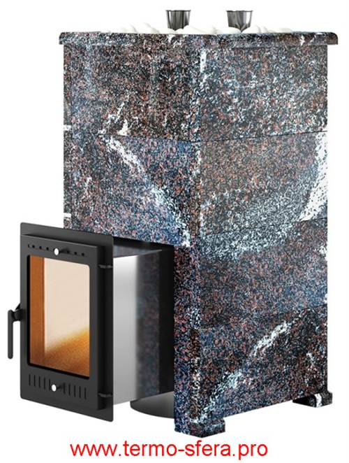 Печь для бани Эверест "Steam Master 44 INOX" Амфиболит, S-40