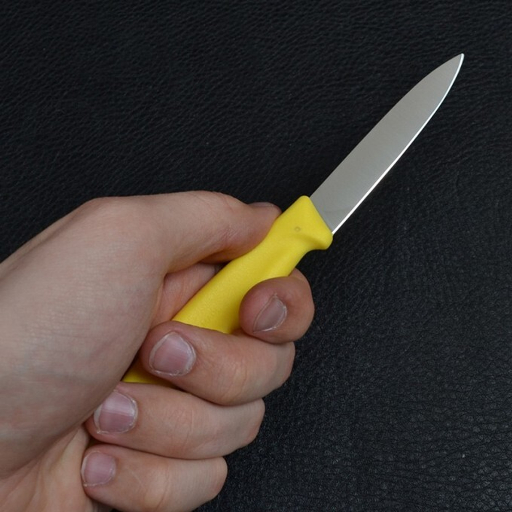 Нож для очистки овощей, лезвие 10 см, желтый, Victorinox