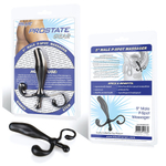 Массажер простаты - 12.7 см. (Цвет: черный)