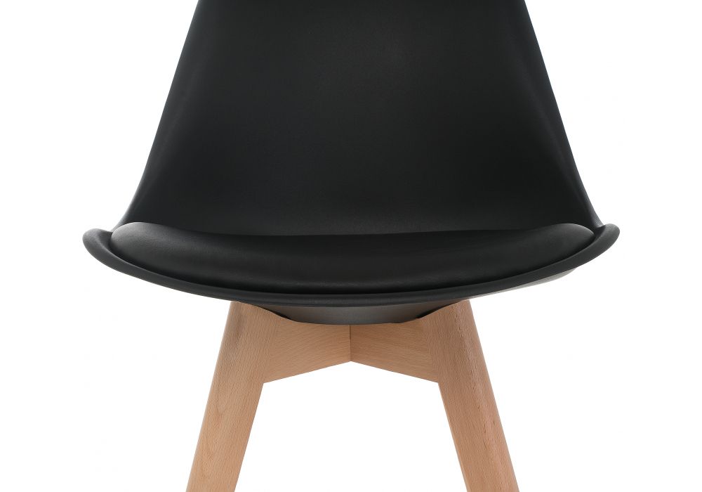 Обеденная группа Хандис дуб делано темный / черный / дерево