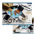 Альбом для рисования Alingar, формат А4, 24 листа, офсет, серия "Путешествие"