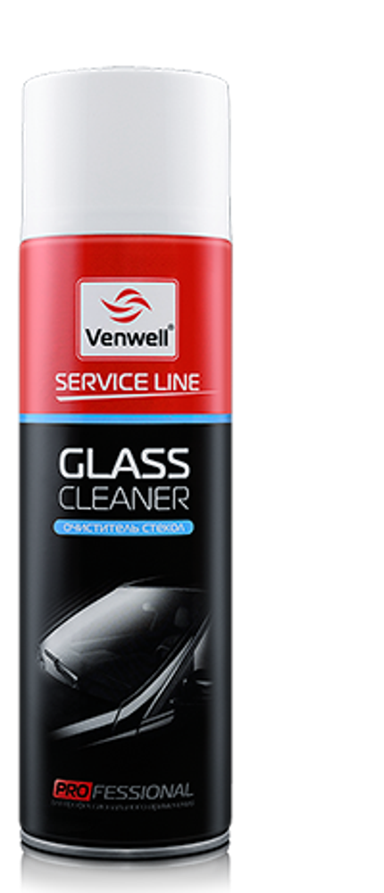 VW-SL-011RU Venwell Очиститель стекол Glass Cleaner 650 мл./500mg (аэрозоль)