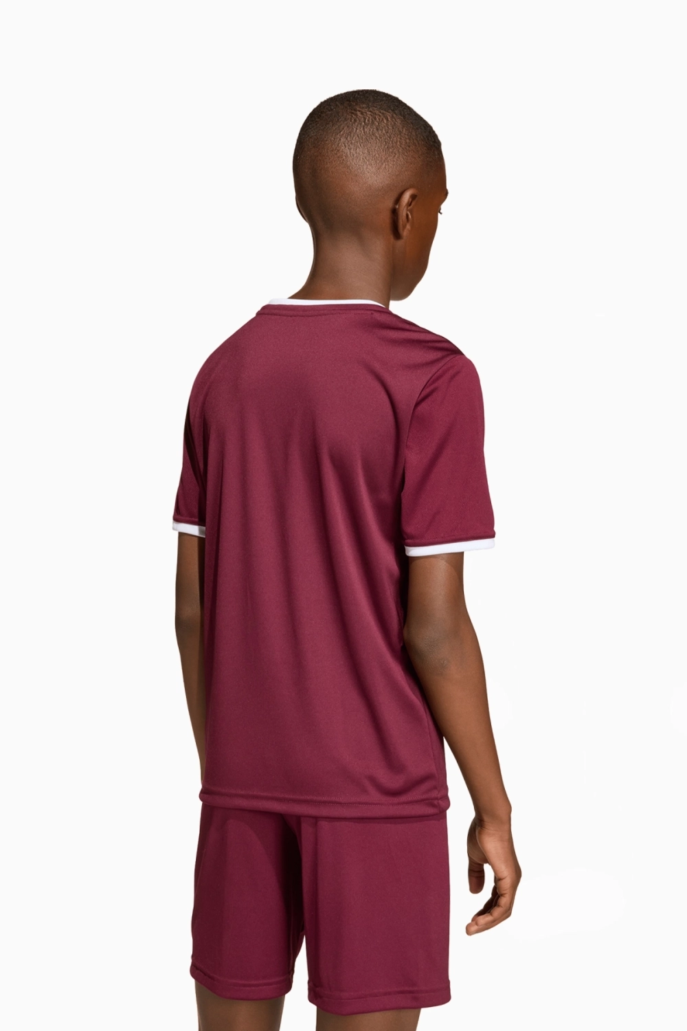 Футболка adidas Entrada 26 Junior - бордовый