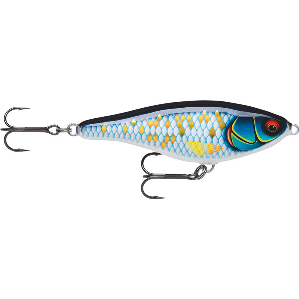 Воблер RAPALA Twitchin' Rap 12 /SCRB /медленно тонущ. / 0,6м-1,5м, 12см, 53гр.