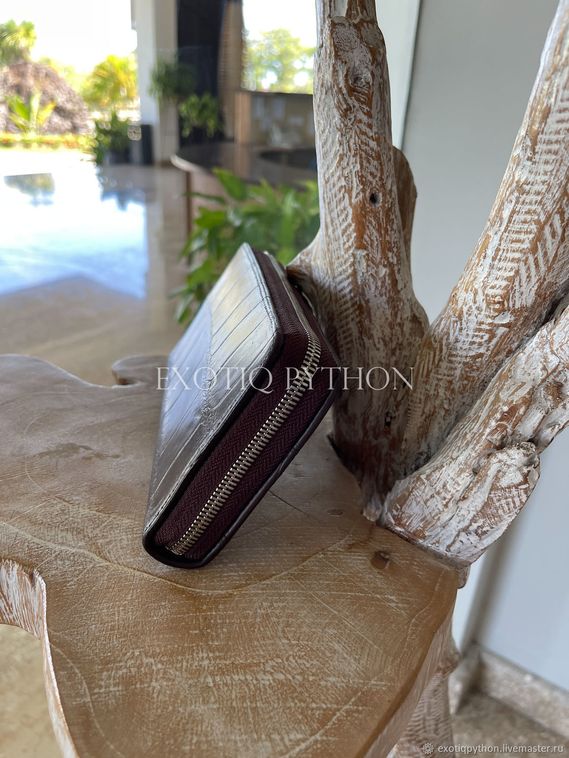 Кошелёк из кожи крокодила WA-159