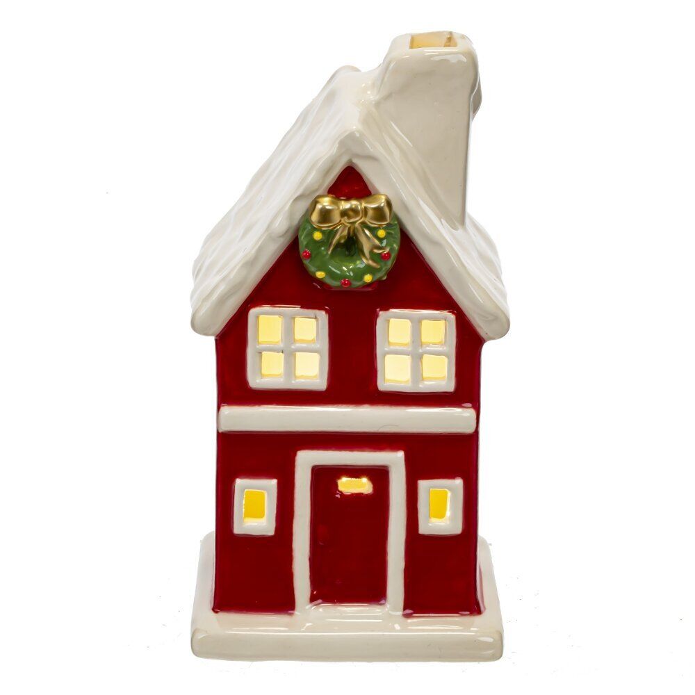 GAEM Фигурка декоративная "Домик" с подсветкой, L8 W7,5 H14,5 см, (LR44 3 шт)