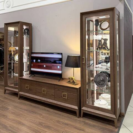 МОДЕНА Шкаф-витрина 1-дв.