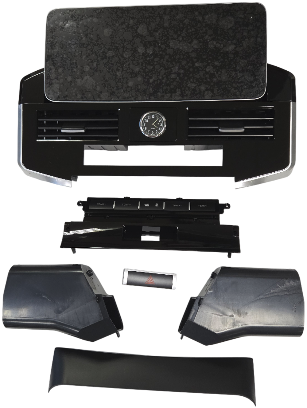 Магнитола для Toyota Land Cruiser 200 2007-2015 (климат на ШГУ) - Redpower 85202XLM/203/204 монитор 12.3" QLED в стиле Audi, Android 14, CarPlay, 4G SIM-слот