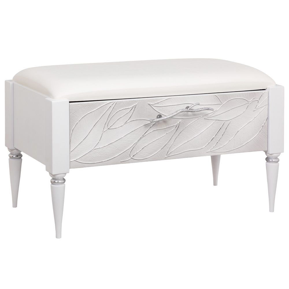 Банкетка Арт Айс Сильвер