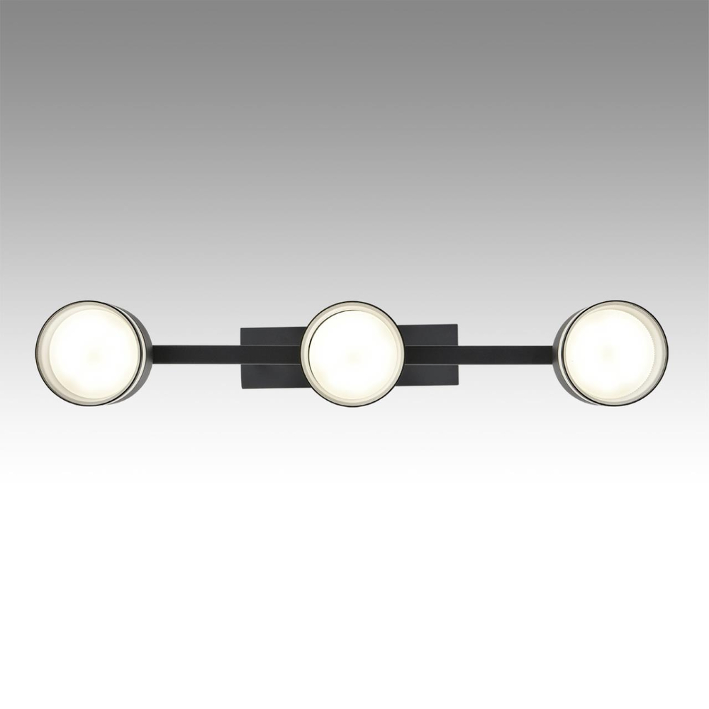 8240/3 COMFI LN25 198 черный, металл/акрил Светильник подвесной LED GX53 3*7W 220V LANIKA