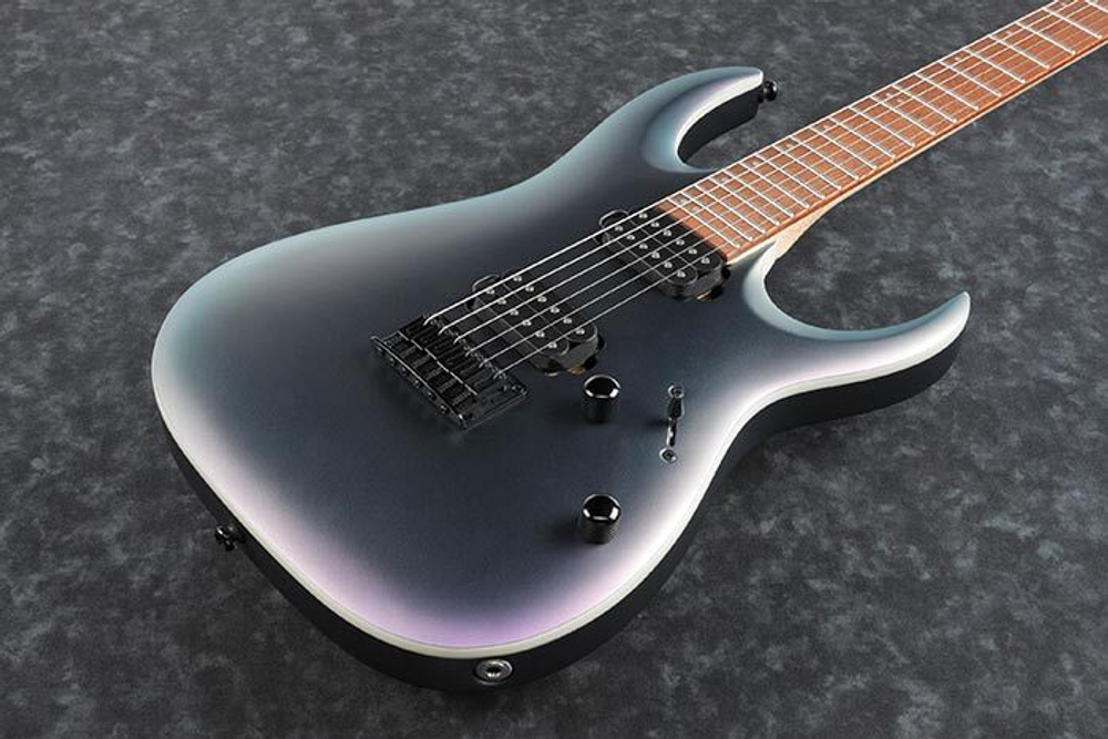 IBANEZ RGA42EX-BAM электрогитара, 6 струн, цвет - чёрный хамелеон