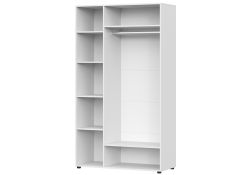 Шкаф трехстворчатый Валенсия белый текстурный