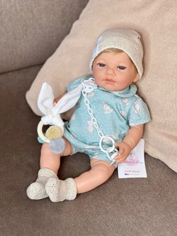 Кукла Marina and Pau 42cм Rabbit мягконабивная (M745K)