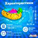 Электрическая бамперная лодка «Черепашка» на часовом механизме