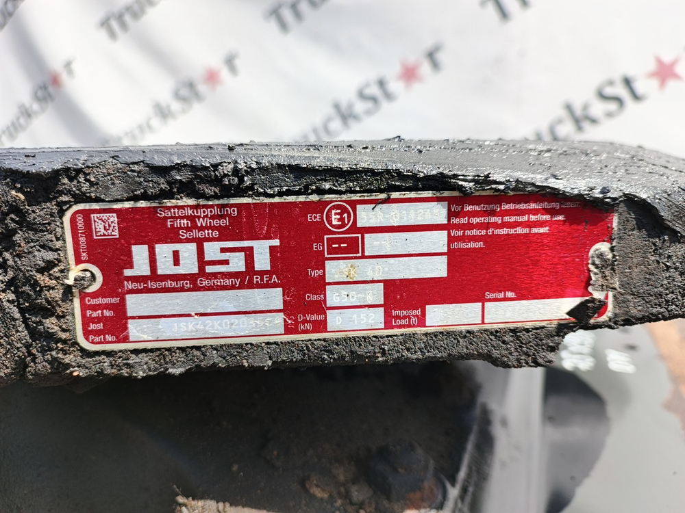 Седло JOST 150мм 2020г.