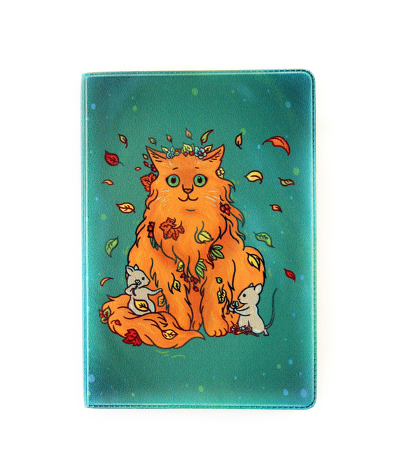 Обложка для паспорта "Кошки-мышки"