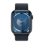 Apple Watch 9 45mm Midnight Aluminum Case with Midnight Sport Loop
