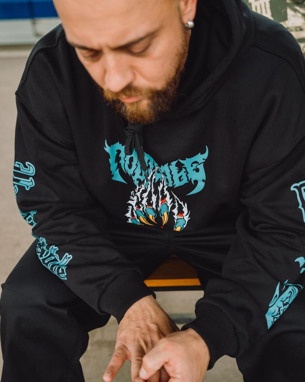 Худи Подполье Unstoppable черный