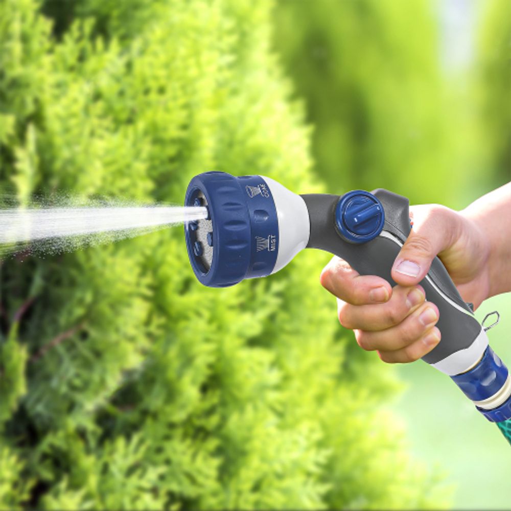 GWHM12-038 GREEN APPLE Пистолет-распылитель, пластик, 6 режимов